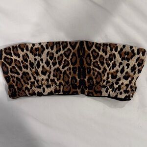 437 Leopard Print Bandeau